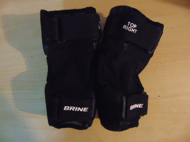 Lacrosse Elbow Pads Child Size 8-10 Brine Black As New