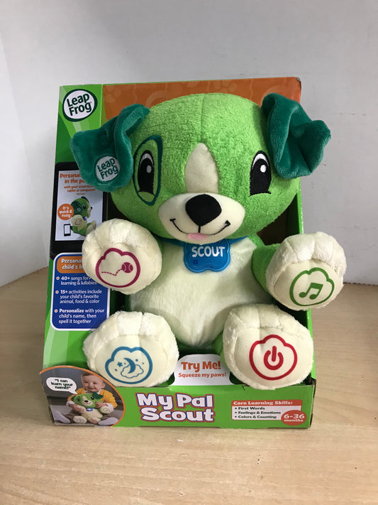 Leap Frog My Pal Scout Snuggle Up And Learn With Your New Friend English NEW IN BOX