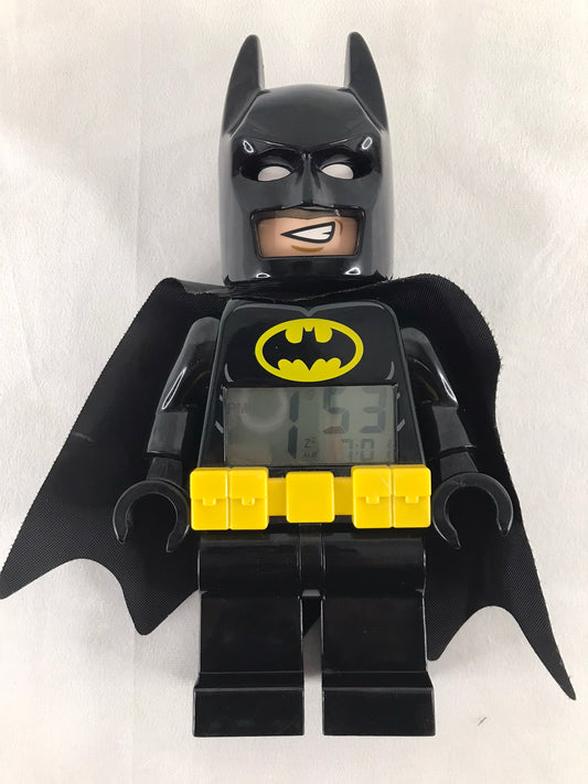 Lego Batman Alarm Clock Standing or Sitting Works Perfect