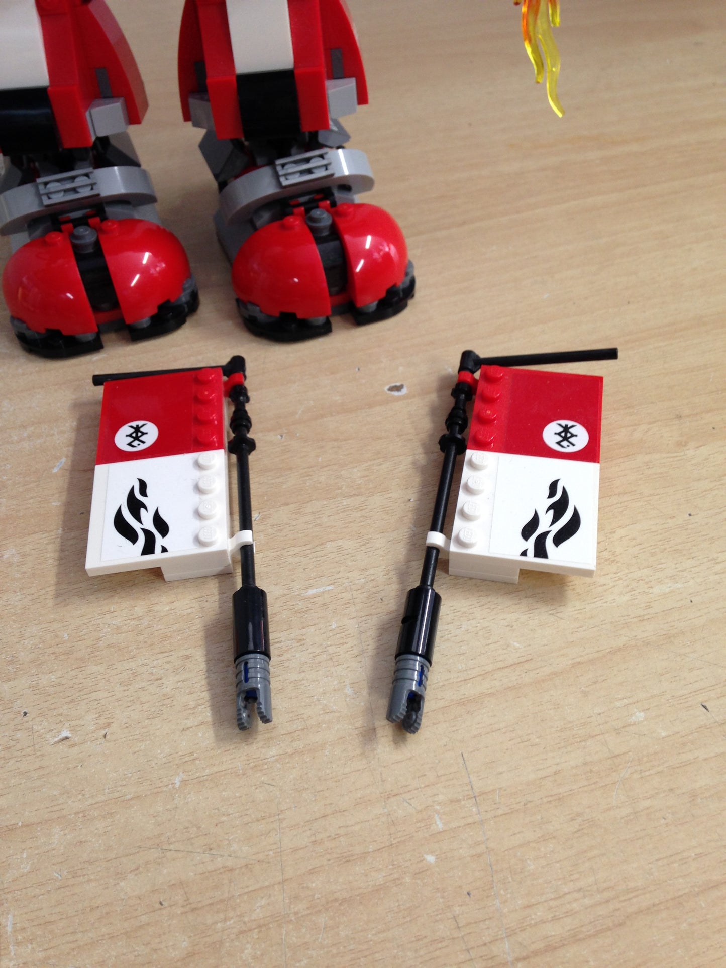 Lego Large 14 inch Ninjago Robot Fire Mech