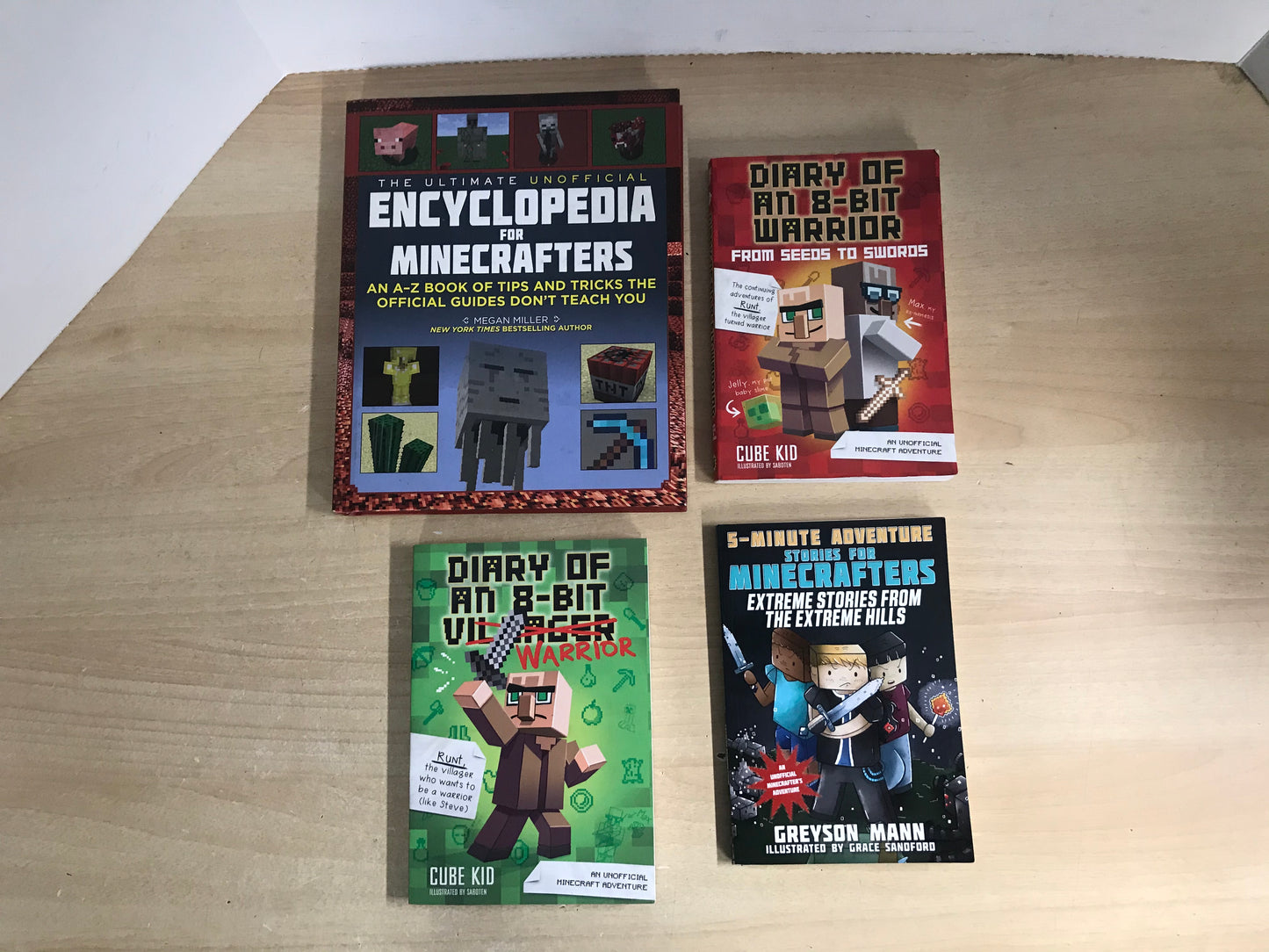 Lego Minecraft Book Collection All As New