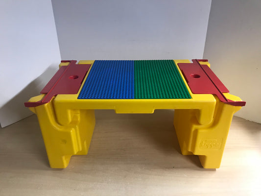 Lego Table By Lapper Folding Lap Table With Lego Storage Bins On Each Side Holds Regular Lego or Lego Duplo RARE