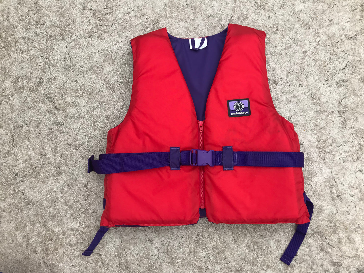 Life Jacket Adult Size XX Large Mustang Survival Red Purple