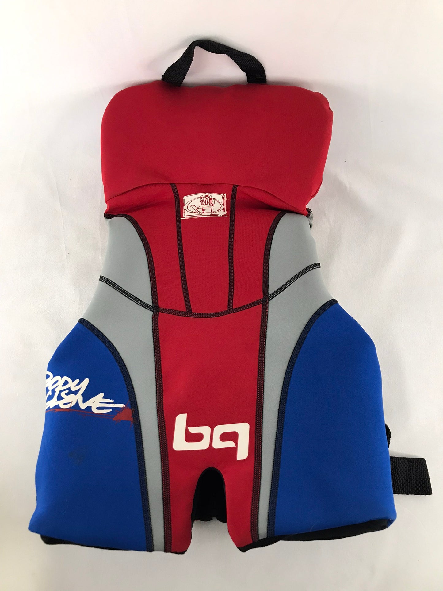 Life Jacket Child Size 60-90 Pound Youth Body Glove Red Blue Grey Neoprene New Demo Model