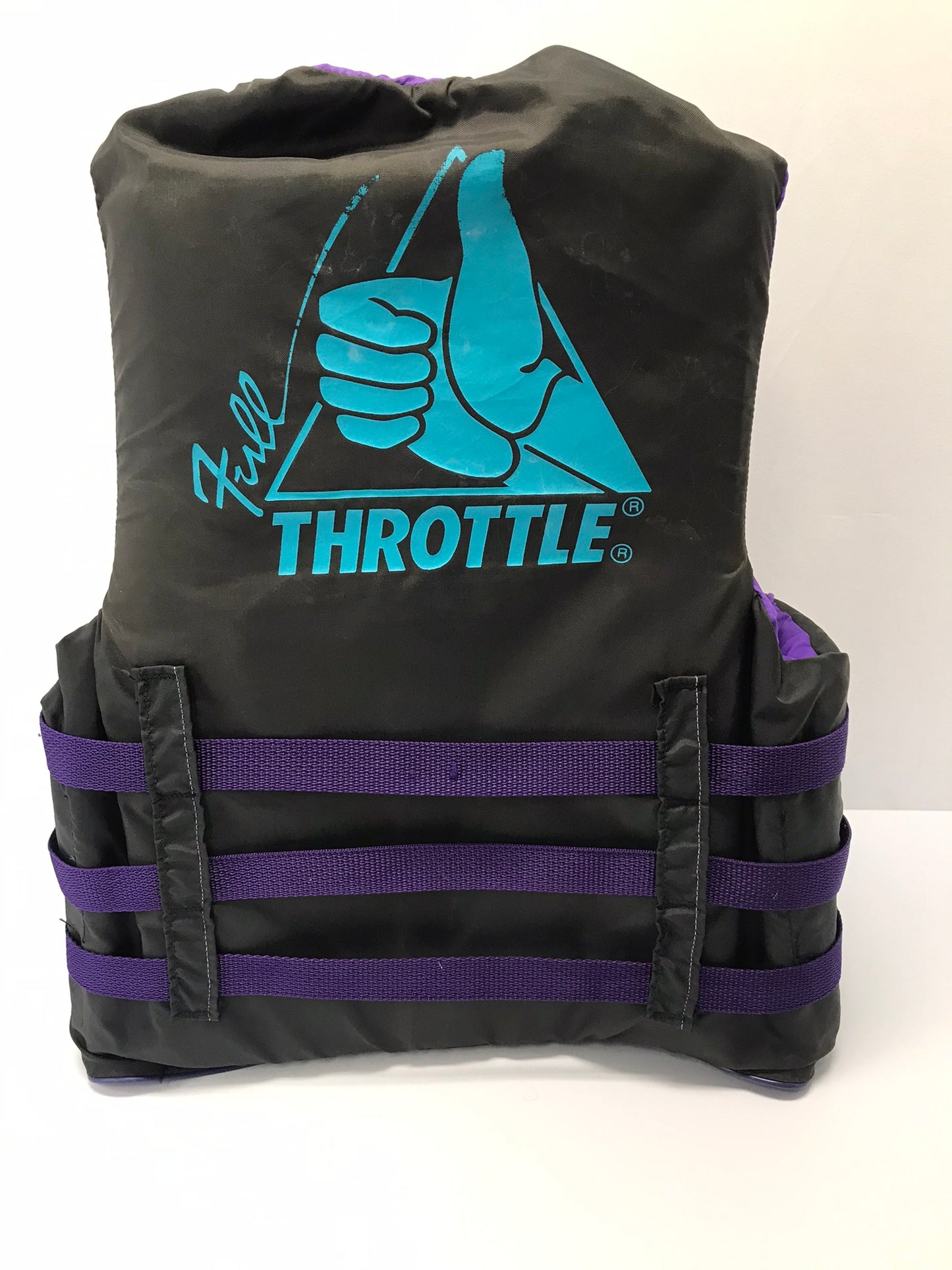 Life Jacket Ladies Size Small - Medium Full Throttle Purple Teal