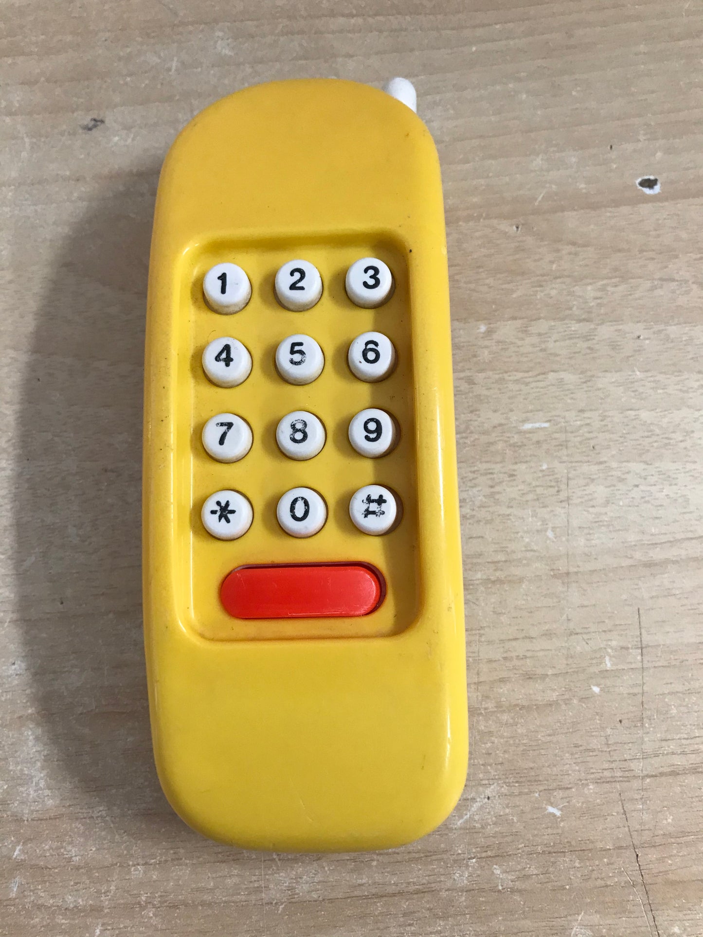 Little Tikes Vintage 1980's Play Phone Kitchen or Workshop RARE Yellow White