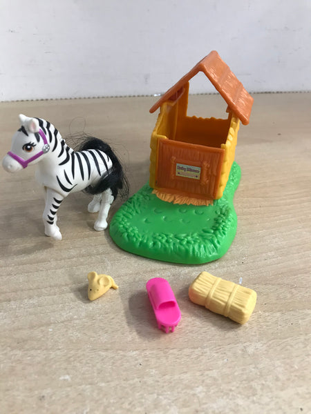 Littlest Pet Shop 1993 Vintage Zoo Baby Zebra Excellent RARE