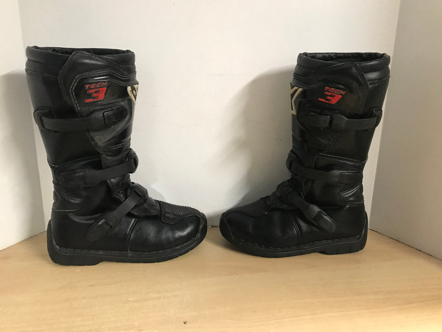 Motocross BMX Dirt Bike Bike Boots Fox Child Size 3 Black Multi Few Marks Some Wear PT 3440