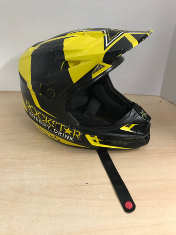 Motocross BMX Dirt Bike Child Size Junior Junior Large Fox Black Yellow Minor Wear PT 3440