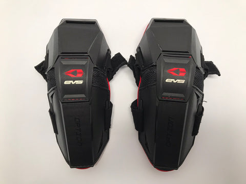 Motocross BMX Dirt Bike EVS Option Men's Small Elbow Pads As New Black Red