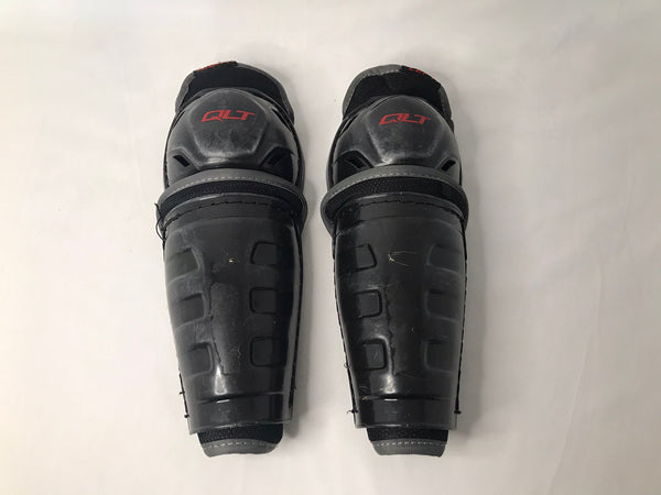 Motocross Dirt Bike Shin Pads Child Size 6-8 QLT Black