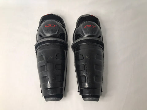 Motocross Dirt Bike Shin Pads Child Size 6-8 QLT Black
