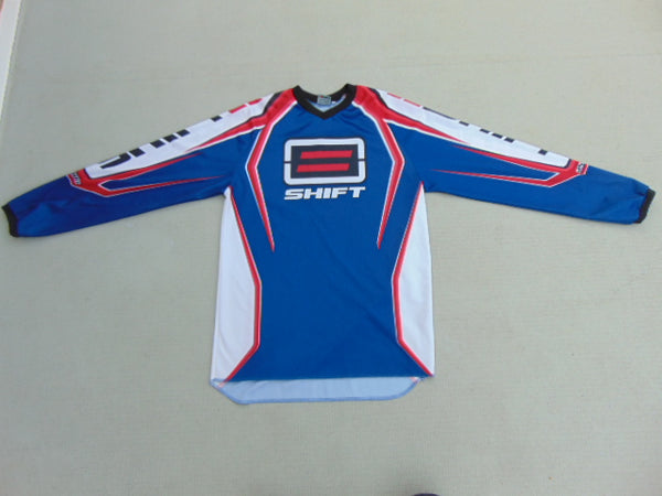 Motocross BMX Dirt Bike Men's Small Shift Blue Red NEW Demo Model