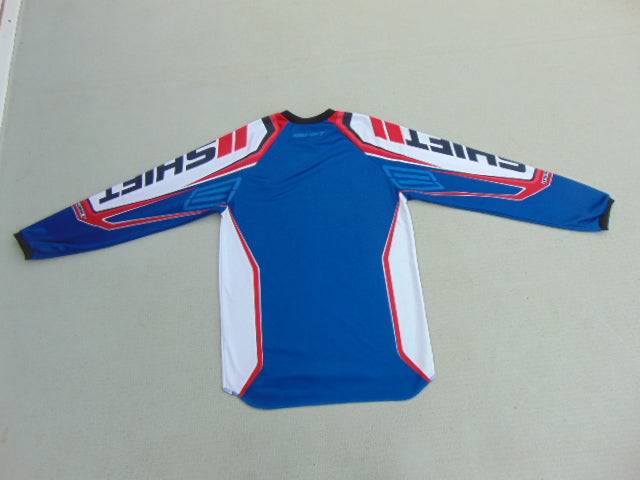 Motocross BMX Dirt Bike Men's Small Shift Blue Red NEW Demo Model