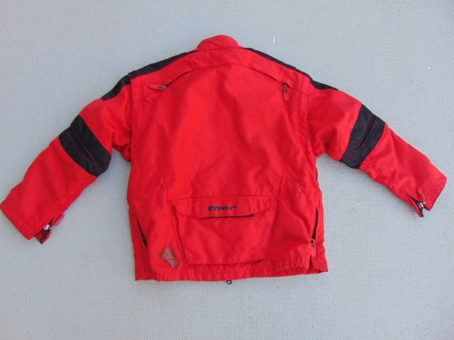 Motocross BMX Dirt Bike Coat Jacket Child Size Y Medium 8-10 Sleeves Zip Off  New Demo Model