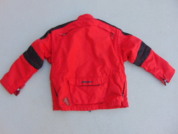 Motocross BMX Dirt Bike Coat Jacket Child Size Y Medium 8-10 Sleeves Zip Off  New Demo Model