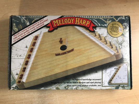 Musical Instruments Melody Harp Wood New In Box
