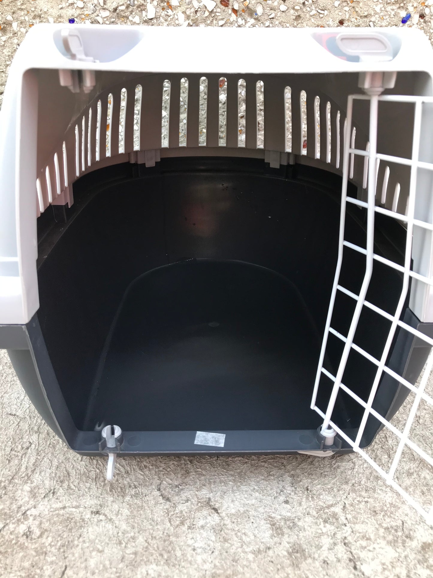 My Little Pet Shop Kennel Crate Travel Bed Puppy Cat Dog Small Up To 15 Pounds Grey As New