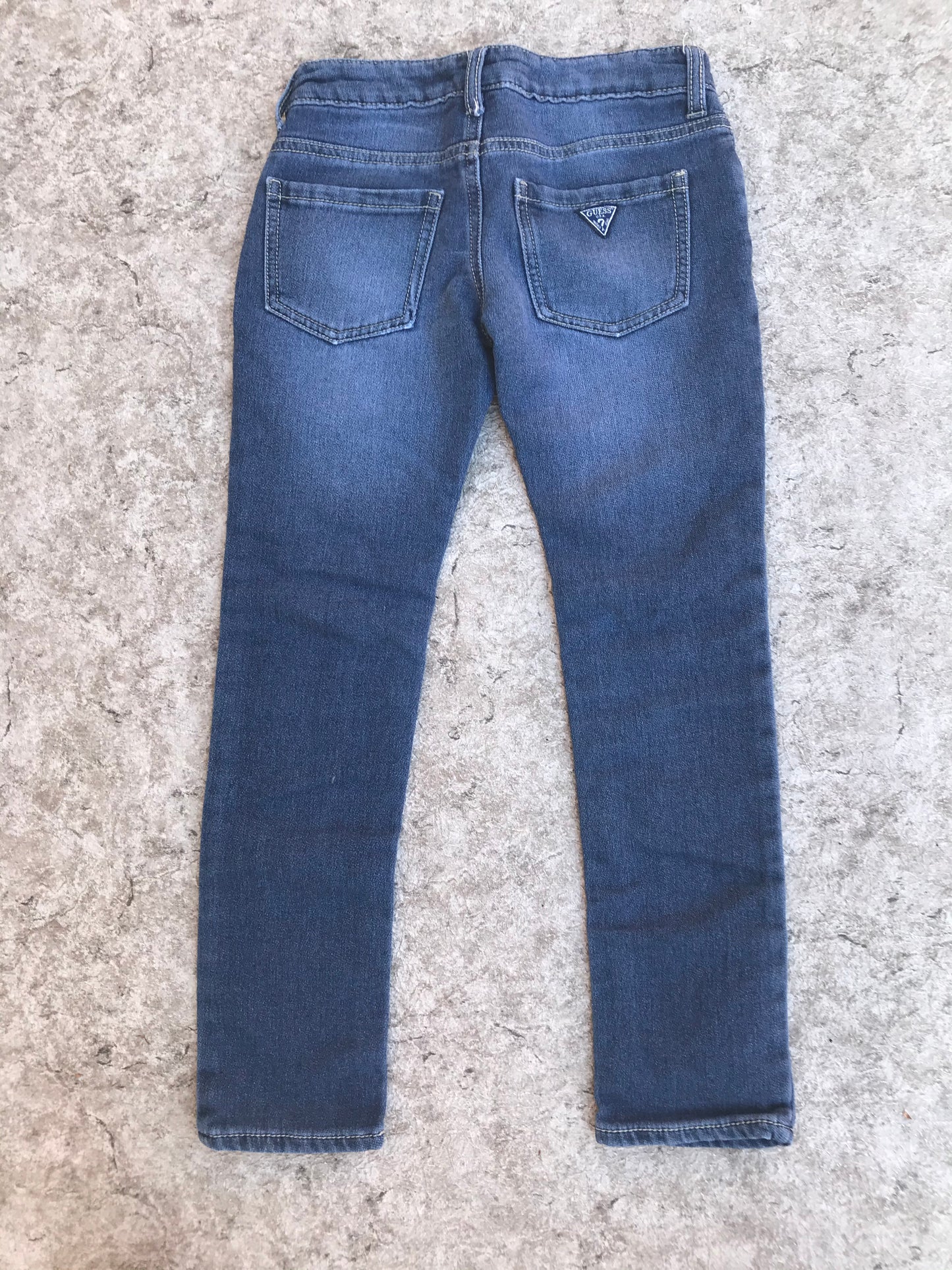 Pants Child Size 8 Guess Stretch Cotton Jeans Ultra Low As New