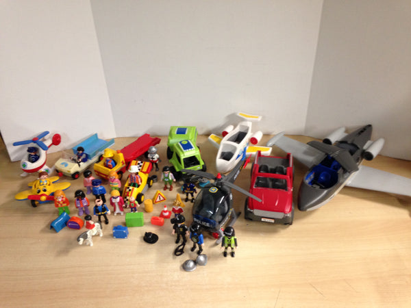 Playmobil Huge Family Collection Over 200 pc Fire, Ghost Busters, Marine, Police And Others