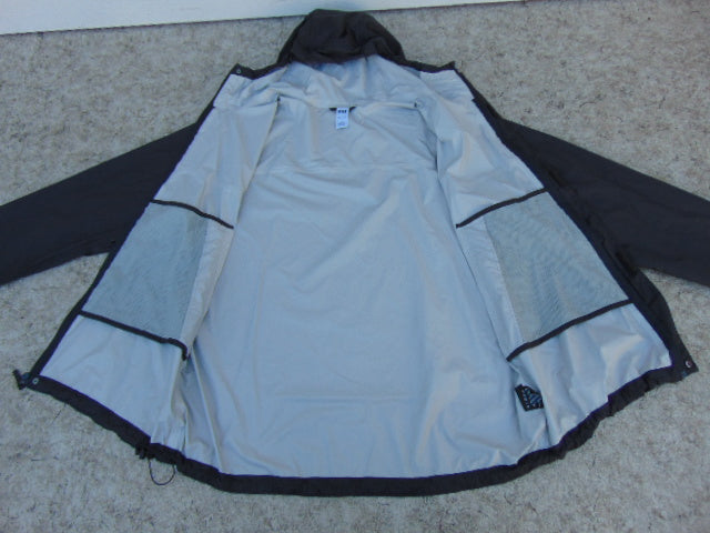Rain Coat Men's Size XX Large Helly Hansen Packable Waterproof Vents Smoke Grey New Demo Model