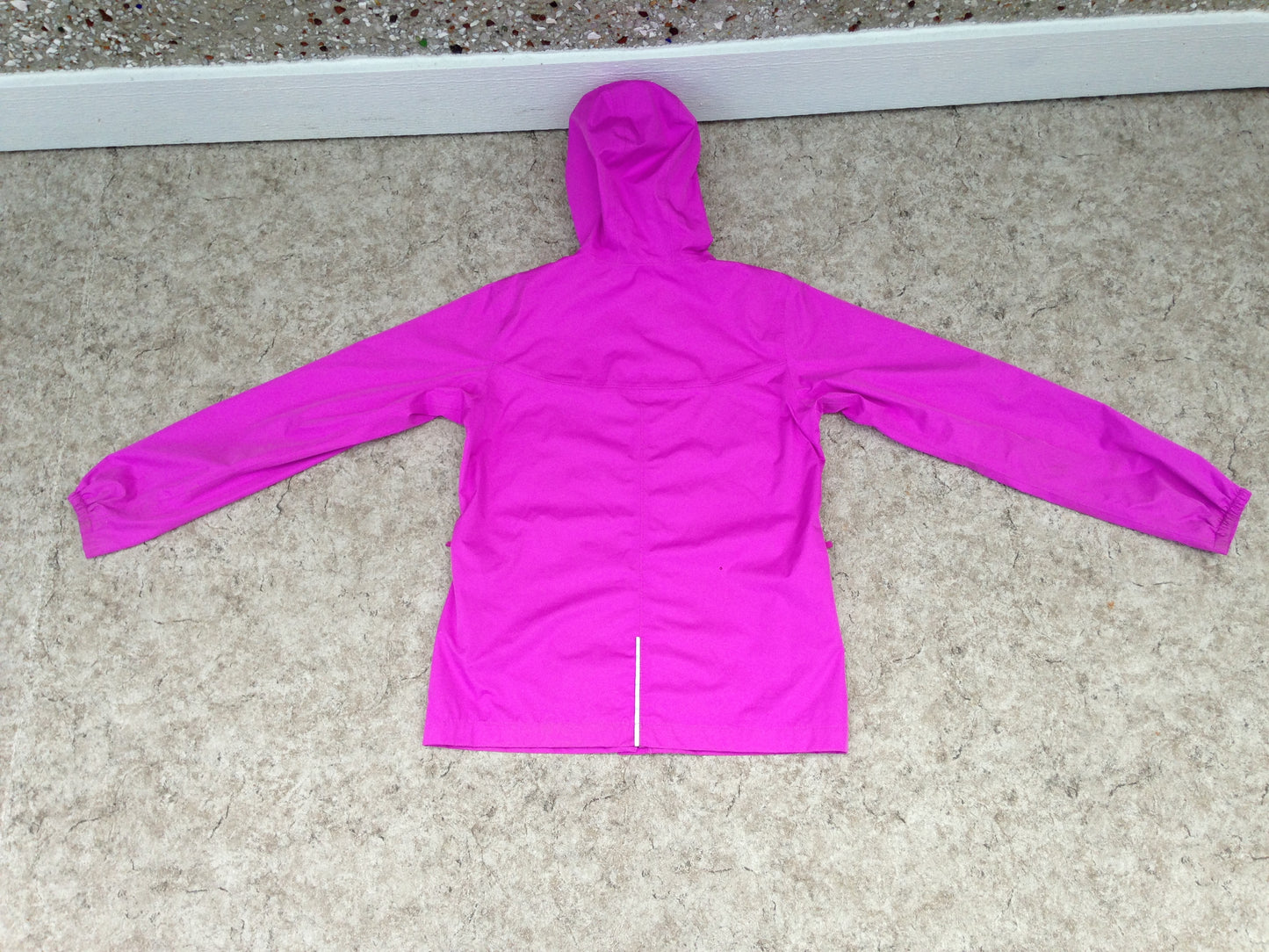 Rain Coat Child Size 16 MEC Waterproof Peony Pink Excellent