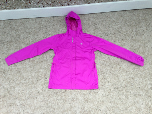 Rain Coat Child Size 16 MEC Waterproof Peony Pink Excellent