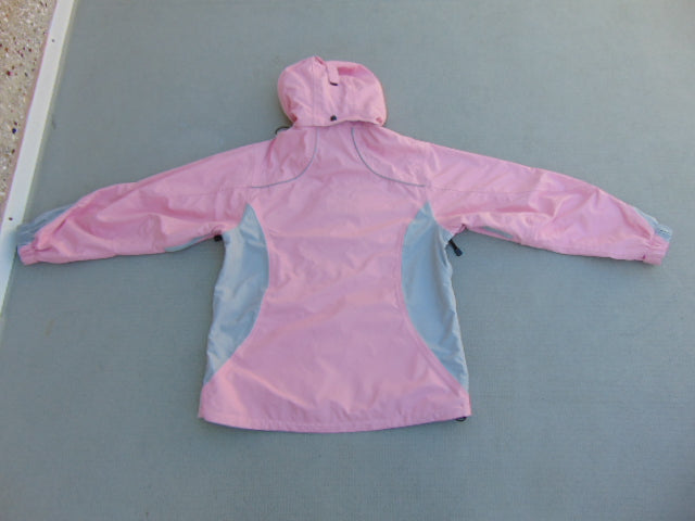 Rain Coat Ladies Size X Large Viking Creek Side Pink Grey