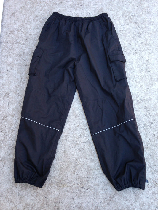 Rain Pants Men's Size X Large Viking Black Waterproof Commercial Grade Excellent Condition