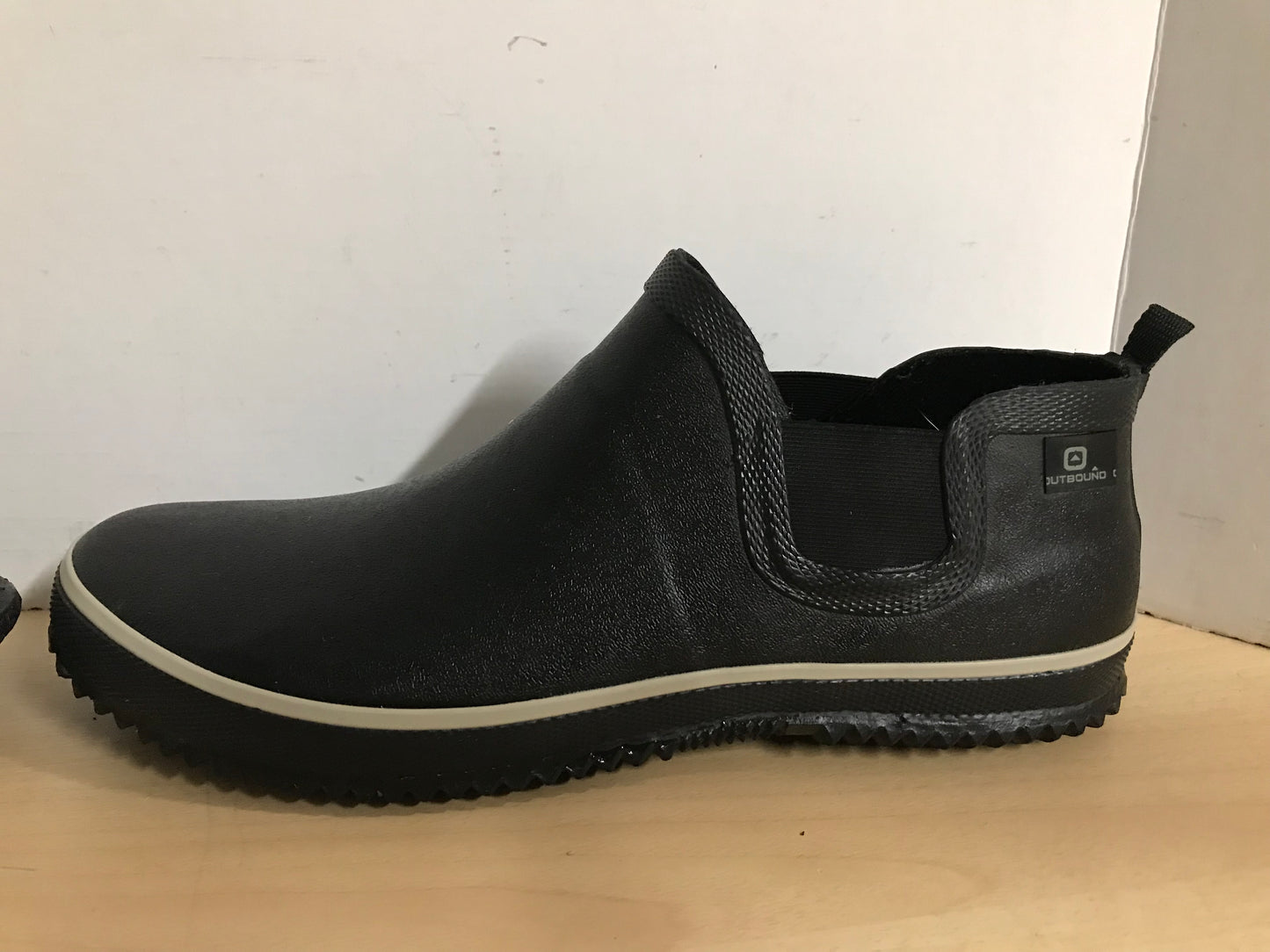 Rain Boots Men's Size 9 Outbound Black Excellent