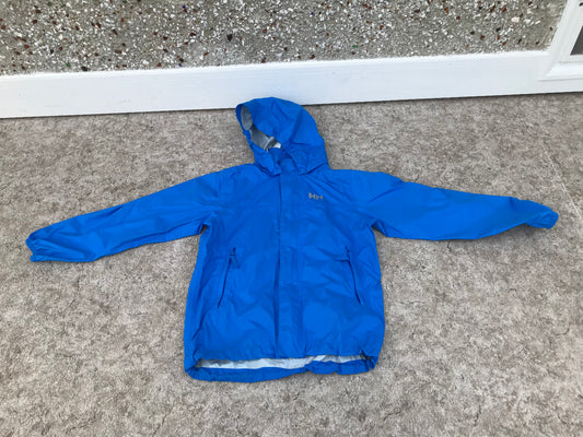 Rain Coat Child Size 10 Helly Hansen Blue