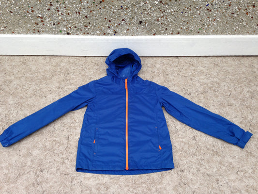 Rain Coat Child Size 11-12 MTN Warehouse Blue Orange Excellent