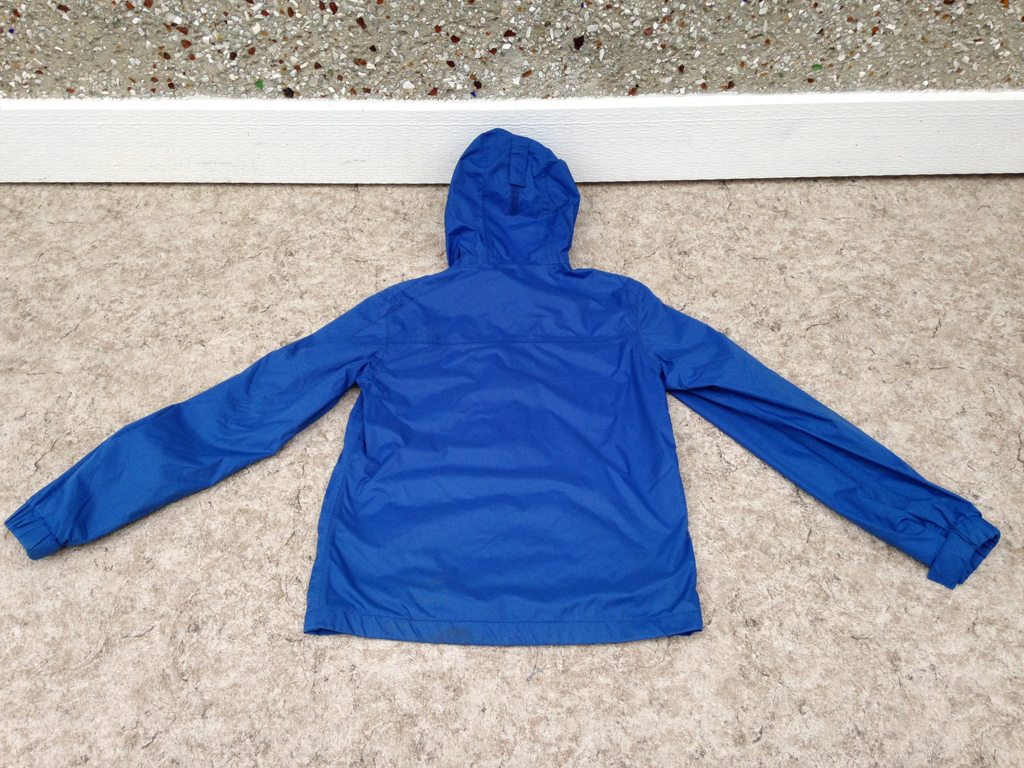 Rain Coat Child Size 11-12 MTN Warehouse Blue Orange Excellent