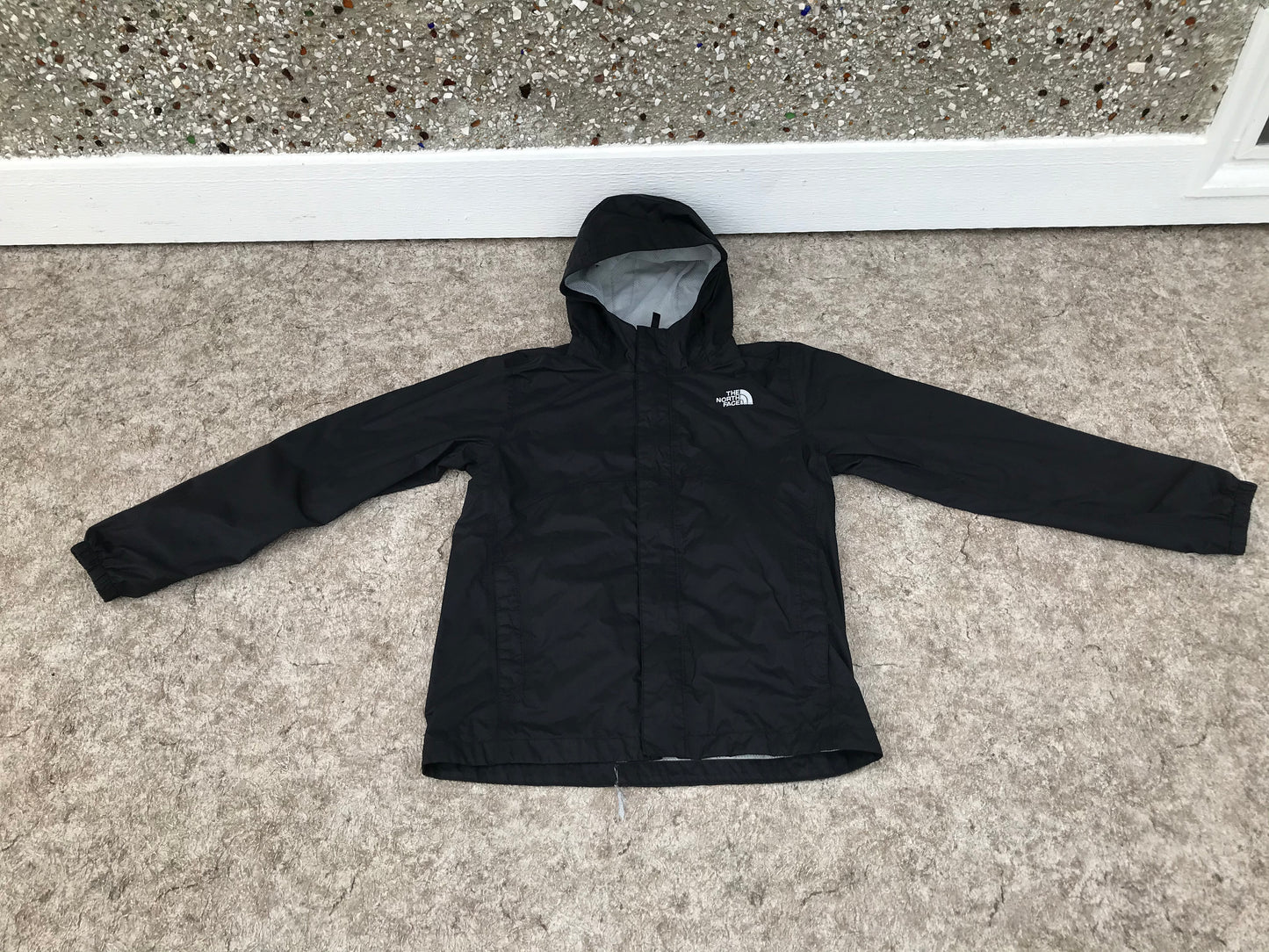 Rain Coat Child Size 14-16 Youth The North Face Black