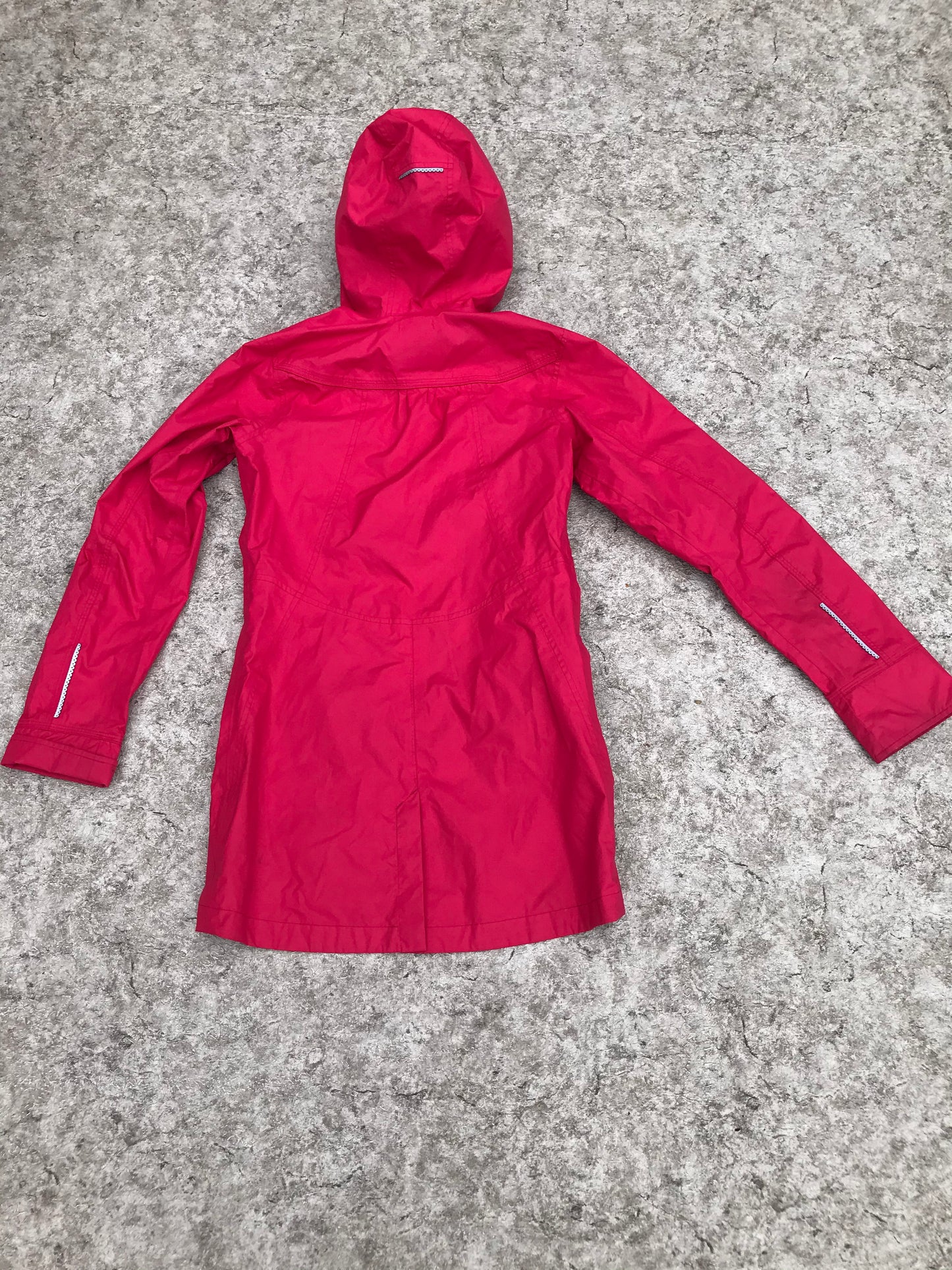 Rain Coat Child Size 14 MEC Raspberry As New JP 5596