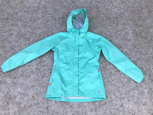 Rain Coat Child Size 14 MEC Youth Apple Green Long