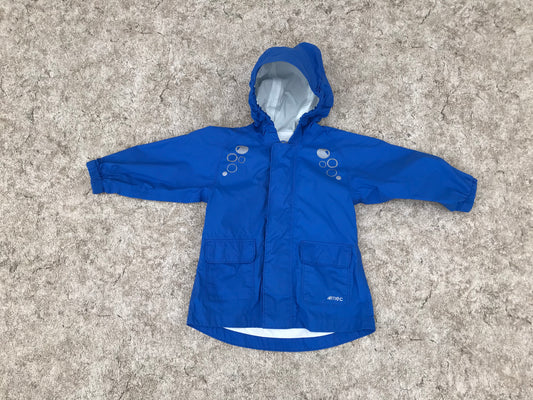 Rain Coat Child Size 18 mth MEC Blue Waterproof