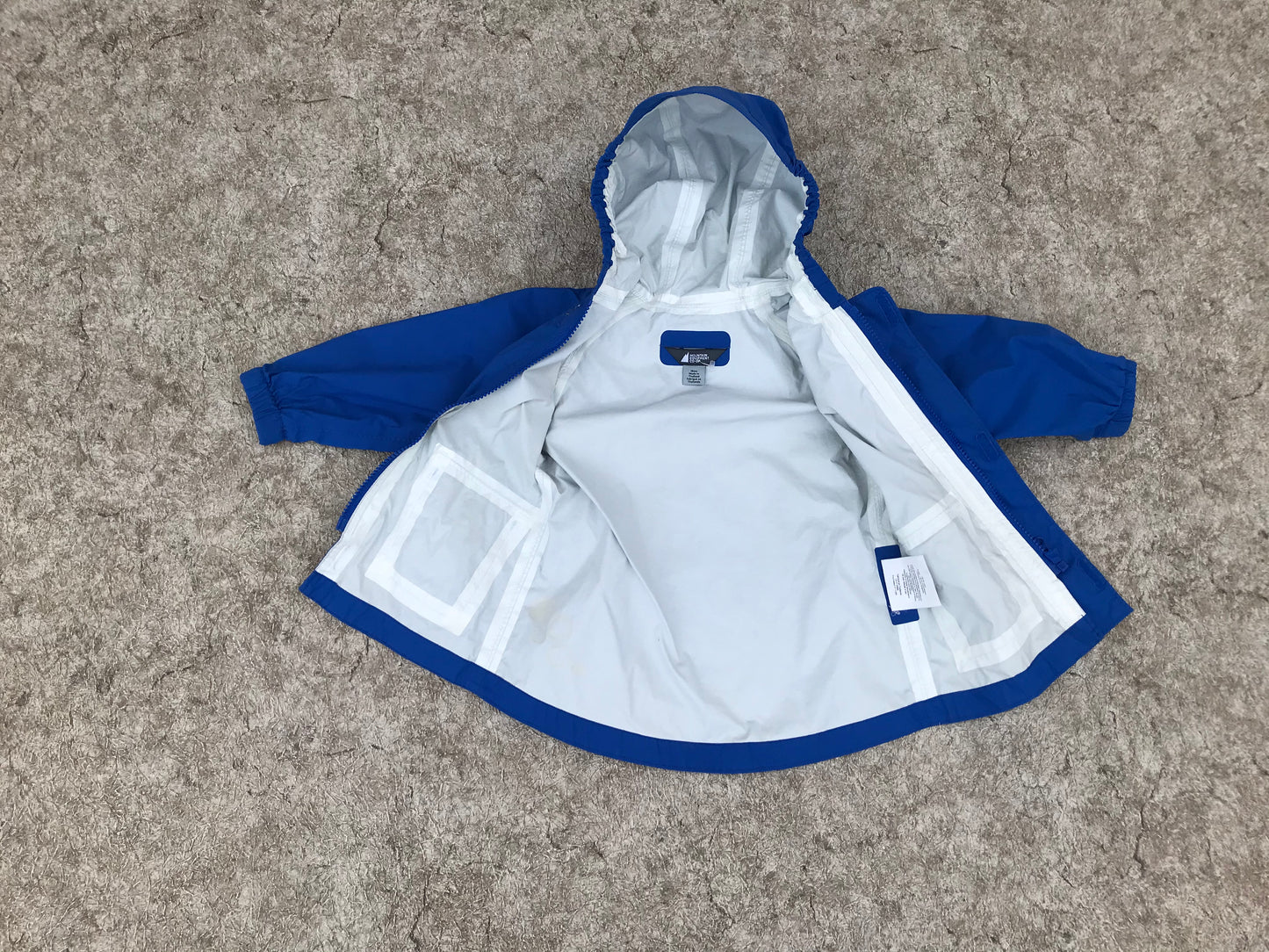 Rain Coat Child Size 18 mth MEC Blue Waterproof