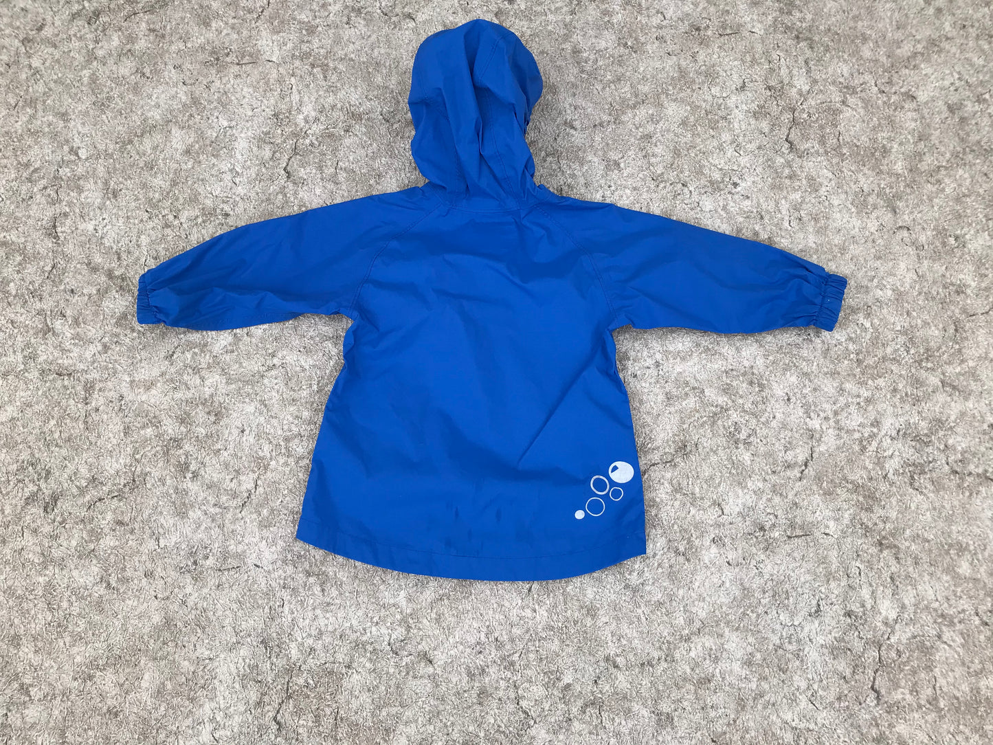 Rain Coat Child Size 18 mth MEC Blue Waterproof