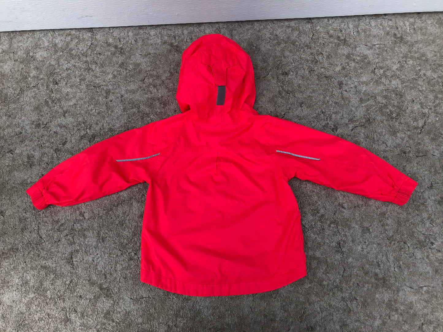 Rain Coat Child Size 3 Columbia Brilliant Coral