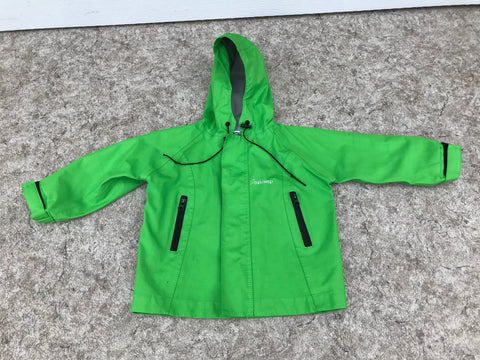 Rain Coat Child Size 3 Oakiwear Green Apple Waterproof