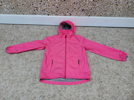 Rain Coat Child Size 12 Killtec Pink Grey