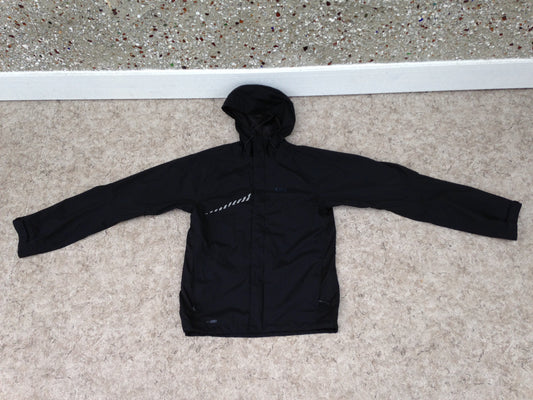 Rain Coat Men's Size Small Helly Hansen Black Excellent