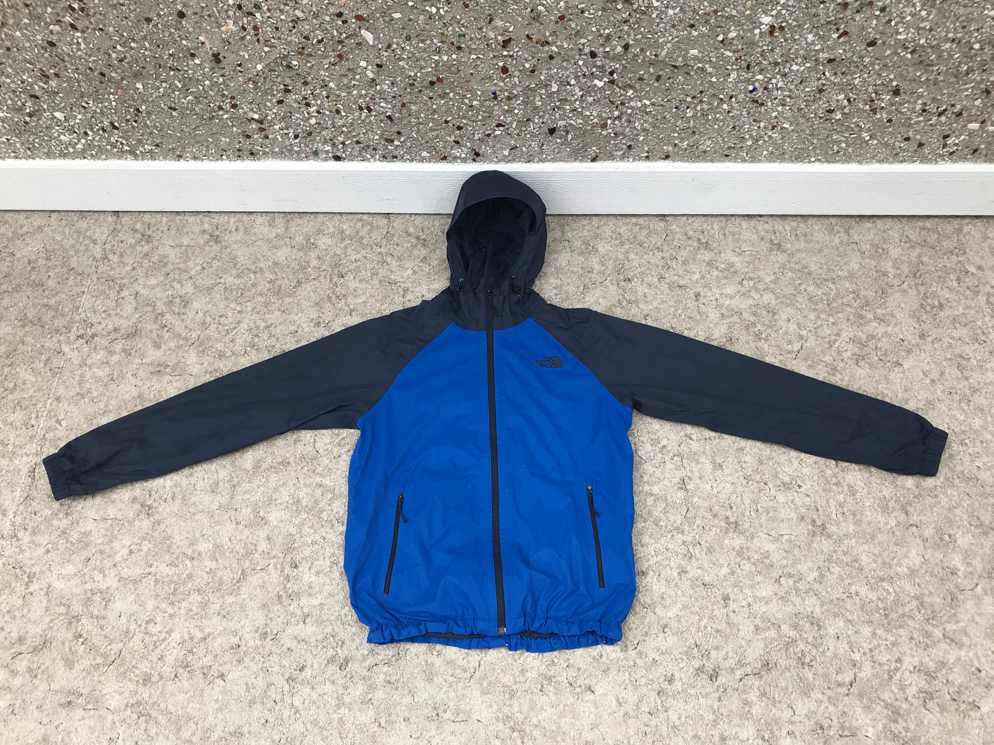Rain Coat Men's Size Small The North Face Navy Blue