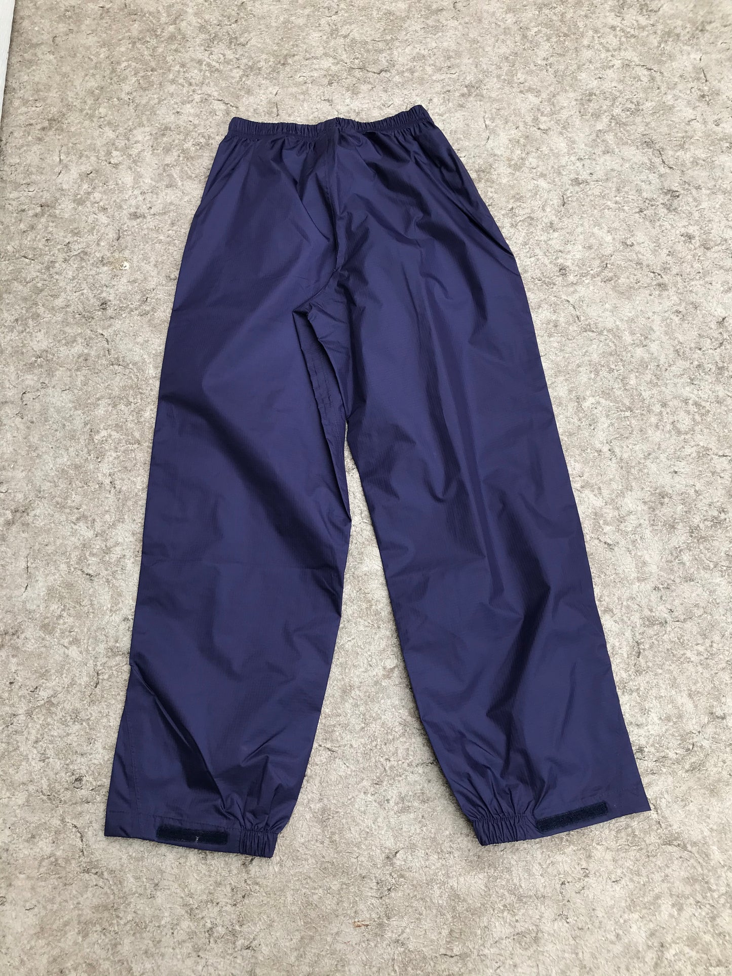 Rain Pants Child Size 12-14 LL Bean Purple Waterproof Excellent