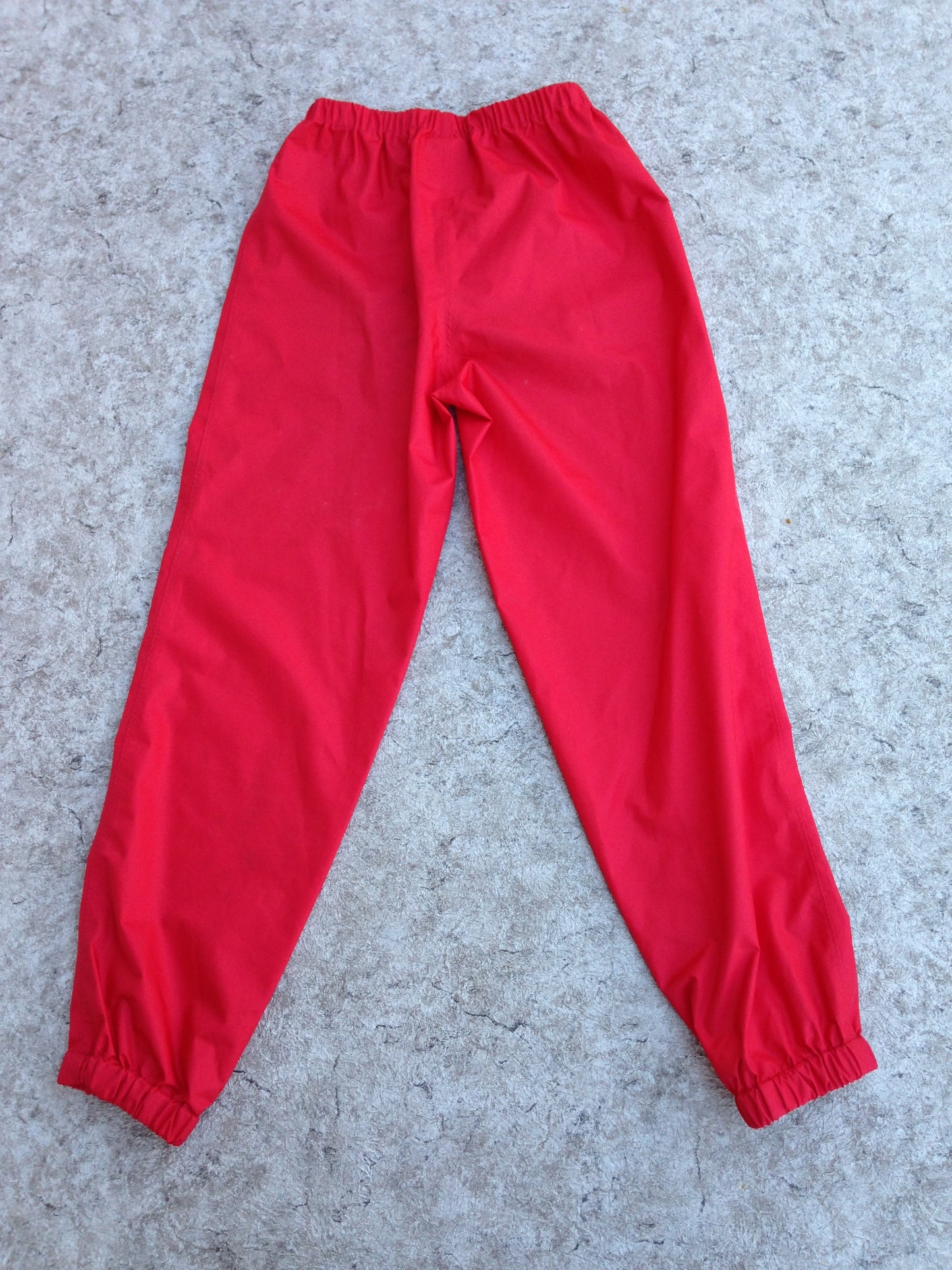 Rain Pants Child Size 14 MEC Youth Red New Demo Model