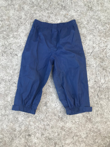 Rain Pants Child Size 2 LL Bean Navy Excellent Quality