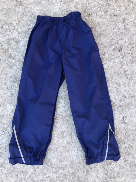 Rain Pants Child Size 4 Alpine Tec Blue Excellent