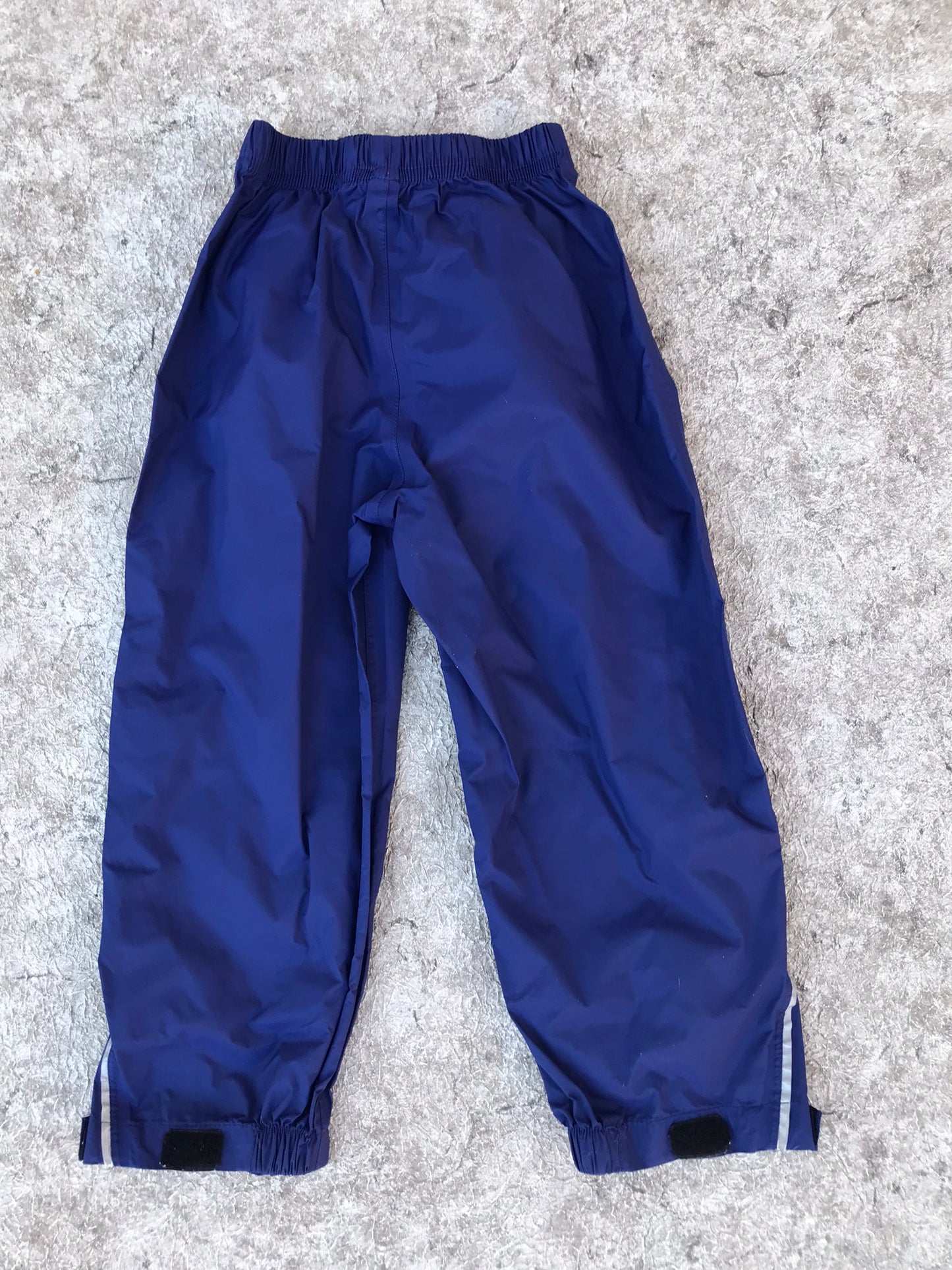 Rain Pants Child Size 4 Alpine Tec Blue Excellent
