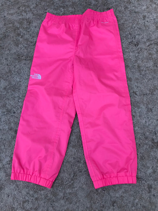 Rain Pants Child Size 4 The North Face Dry Vent Pink Fantastic Quality